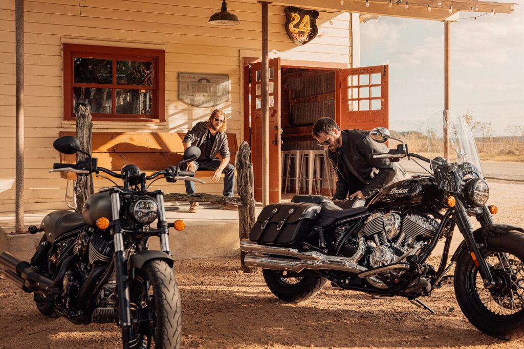 Met gierende banden naar een succesvolle samenwerking; Indian Motorcycle. | Online Marketingbureau Woeler Alkmaar