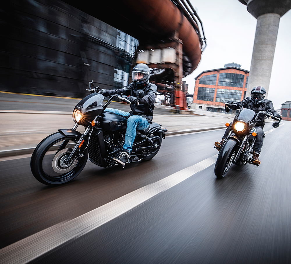 Met gierende banden naar een succesvolle samenwerking; Indian Motorcycle. | Online Marketingbureau Woeler Alkmaar