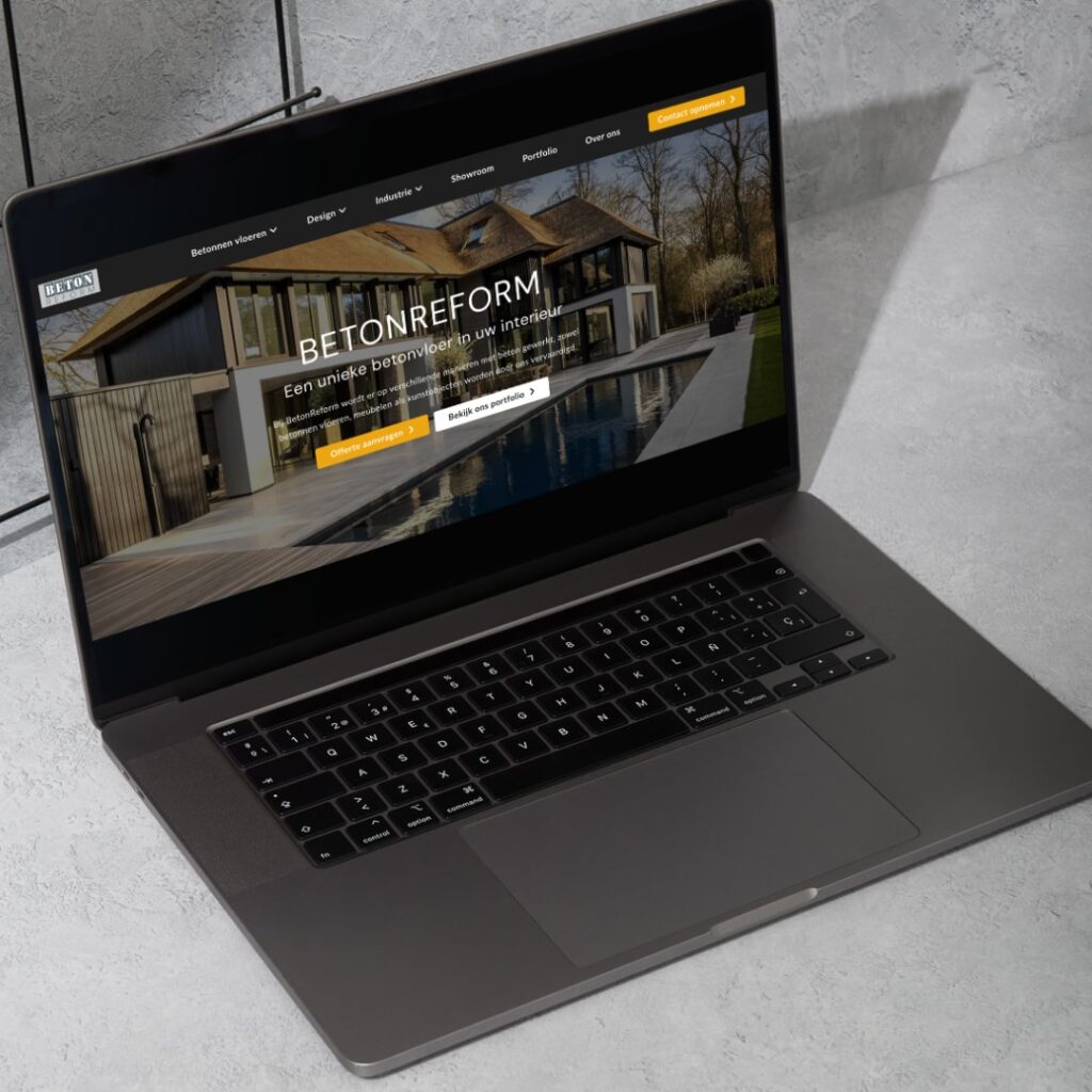 Beton Reform bouwt aan stevige leadgeneratie | Online Marketingbureau Woeler Alkmaar