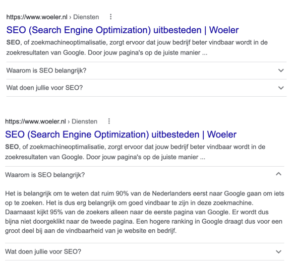 Uniek vertoond worden in Google? Gebruik SEO Structured Data! | Online Marketingbureau Woeler Alkmaar